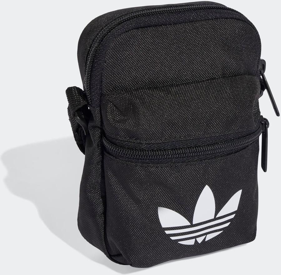 Adidas Originals Adicolor Festival Tas Unisex Schoudertassen zwart Maat ONE SIZE Accessoires - Foto 4
