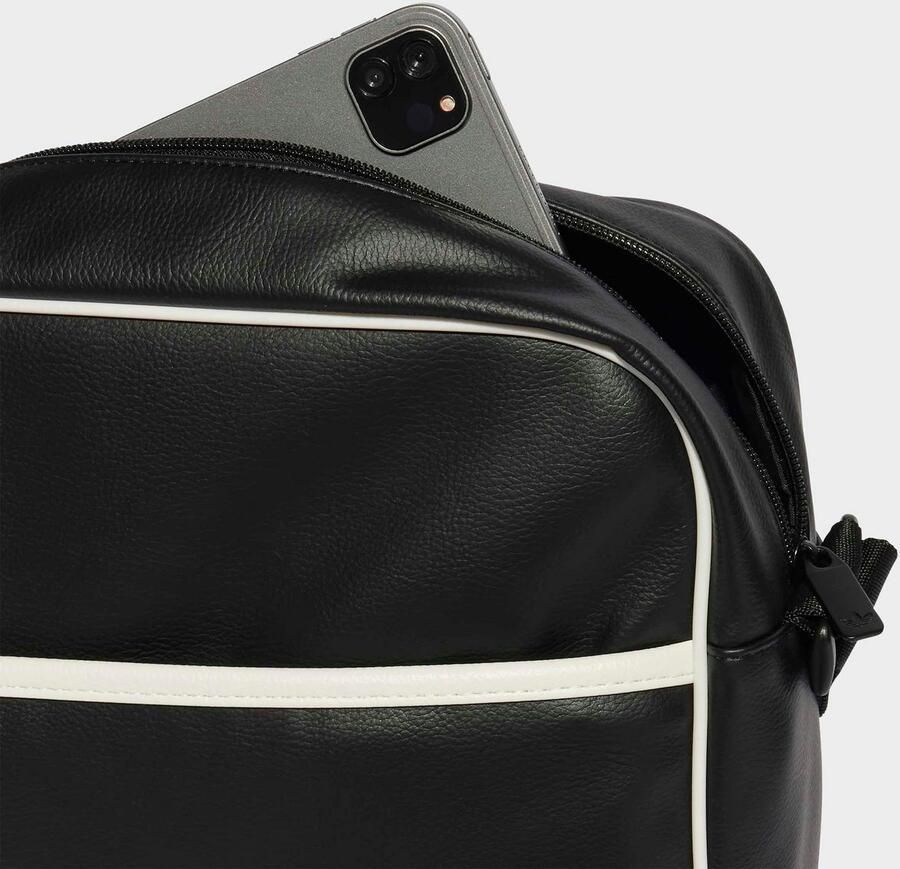 Adidas Originals Airliner Unisex Schoudertassen zwart Maat ONE SIZE Accessoires