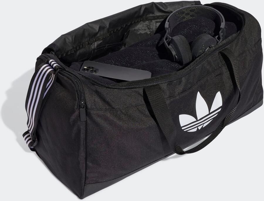 Adidas Originals Duffle Bag Unisex Sporttassen & Gymbags zwart Maat ONE SIZE Accessoires - Foto 4