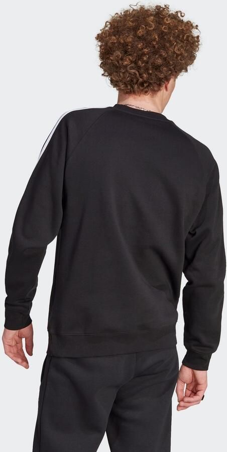 Adidas Adicolor Classics 3-Stripes Sweater Zwart- Heren Zwart - Foto 5
