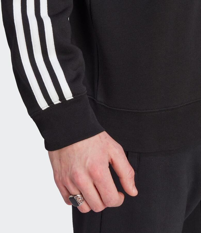 Adidas Adicolor Classics 3-Stripes Sweater Zwart- Heren Zwart - Foto 2