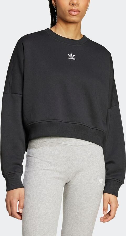 Adidas Originals Essential Crew Fleece women Hoodies & Sweaters zwart Maat M Kleding - Foto 4