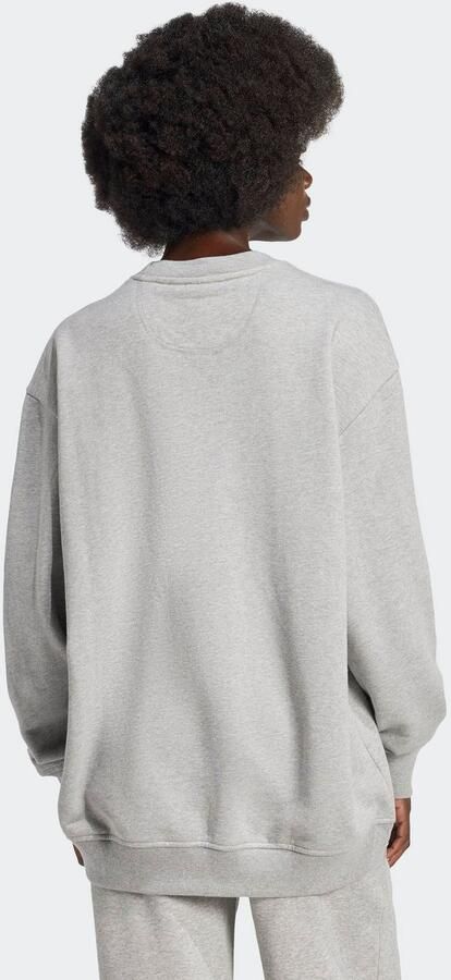 Adidas Originals Essentials Oversized French Terry Sweatshirt Grijs- Dames Grijs - Foto 7
