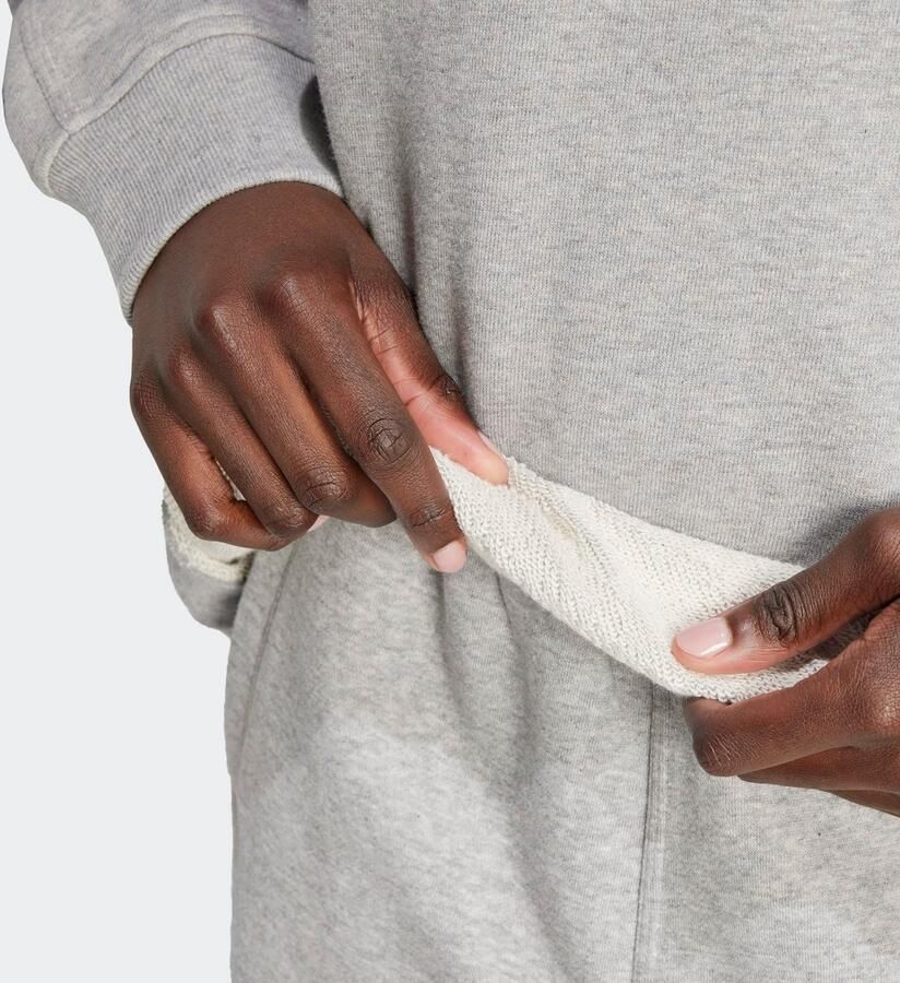 Adidas Originals Essentials Oversized French Terry Sweatshirt Grijs- Dames Grijs - Foto 4