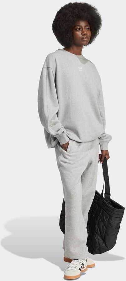 Adidas Originals Essentials Oversized French Terry Sweatshirt Grijs- Dames Grijs - Foto 8