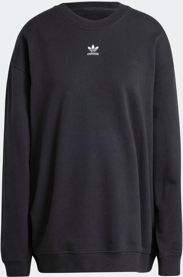 Adidas Originals Essentials Oversized French Terry Sweatshirt Zwart- Dames Zwart - Foto 9