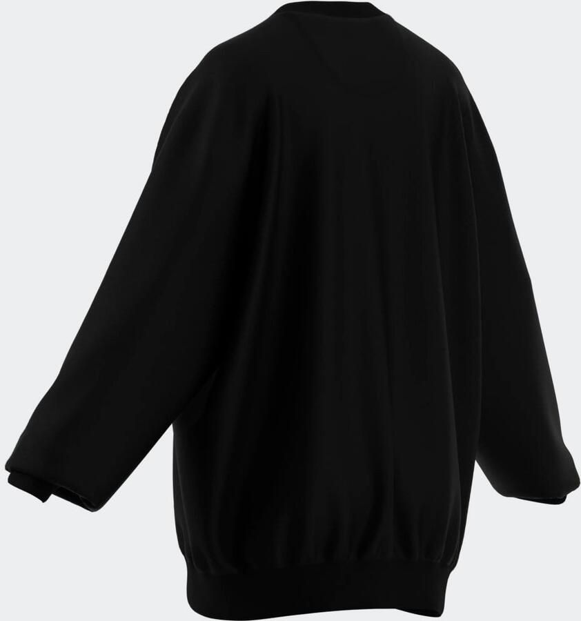Adidas Originals Essentials Oversized French Terry Sweatshirt Zwart- Dames Zwart - Foto 3