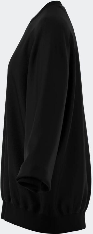 Adidas Originals Essentials Oversized French Terry Sweatshirt Zwart- Dames Zwart - Foto 8