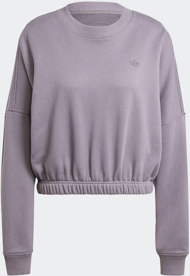 Adidas Originals Premium Essentials Oversized Sweatshirt Grijs- Dames Grijs - Foto 2