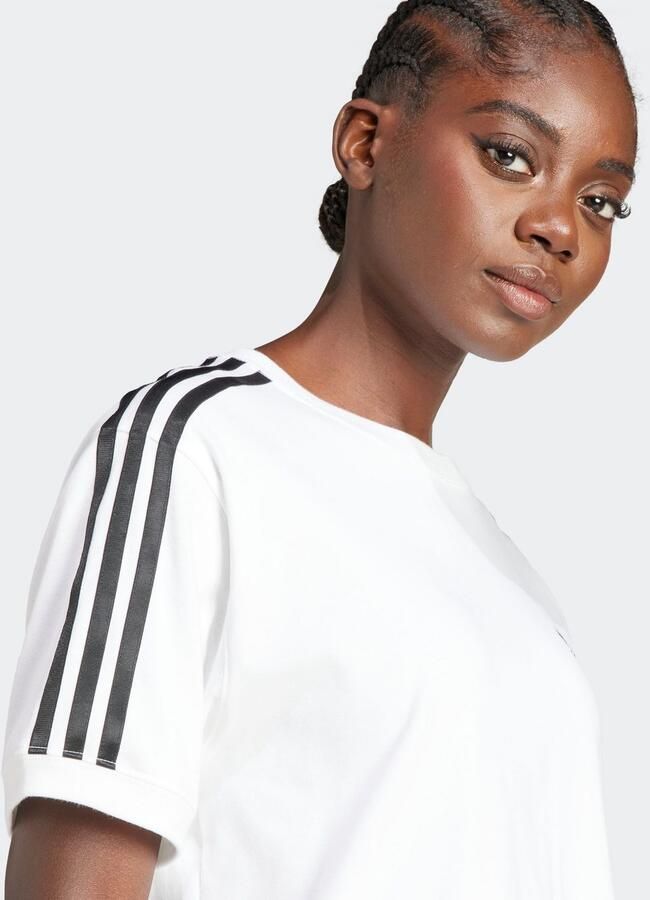 Adidas Originals T-shirt 3 STRIPE TEE drie-strepen shirt met trefoil-logo - Foto 3