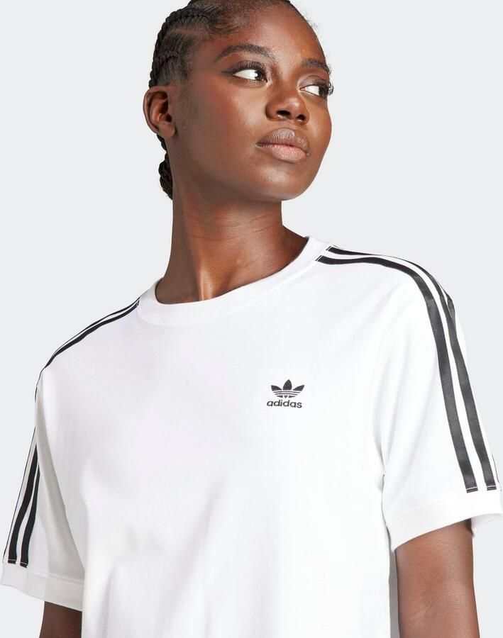 Adidas Originals T-shirt 3 STRIPE TEE drie-strepen shirt met trefoil-logo - Foto 2