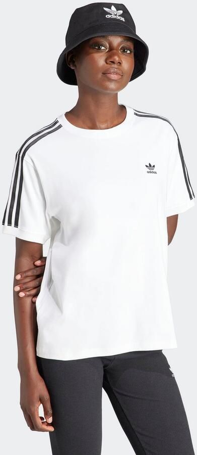 Adidas Originals T-shirt 3 STRIPE TEE drie-strepen shirt met trefoil-logo - Foto 7