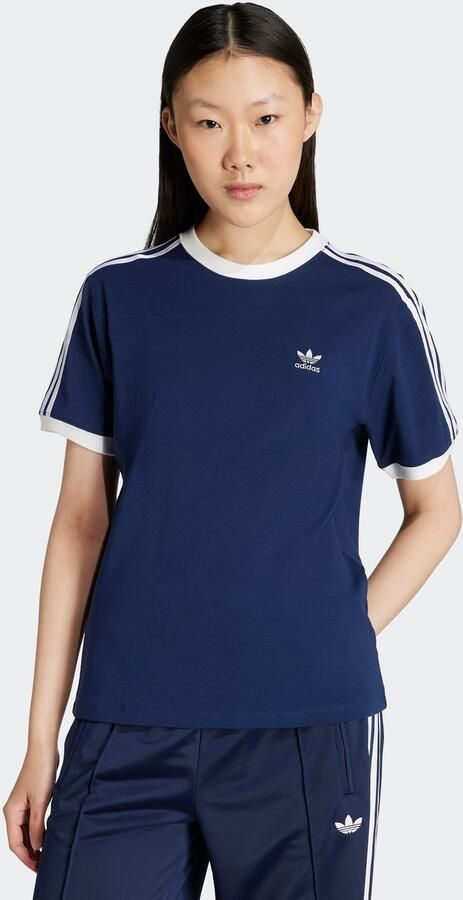 Adidas Originals T-shirt 3 STRIPE TEE drie-strepen shirt met trefoil-logo - Foto 6
