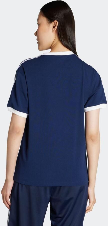 Adidas Originals T-shirt 3 STRIPE TEE drie-strepen shirt met trefoil-logo - Foto 4