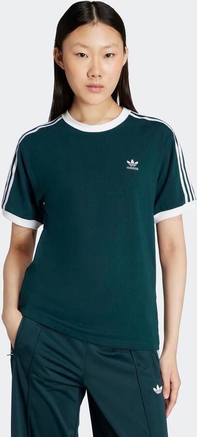 Adidas Originals T-shirt 3 STRIPE TEE drie-strepen shirt met trefoil-logo - Foto 6