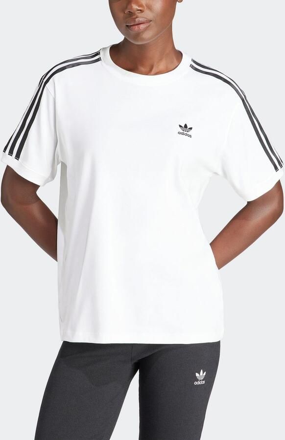 Adidas Originals T-shirt 3 STRIPE TEE drie-strepen shirt met trefoil-logo - Foto 4