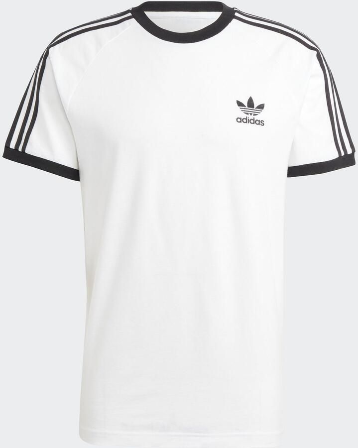 Adidas Originals 3-Streifen T-Shirt Men T-Shirts & Polo's zwart Maat XL Kleding - Foto 6