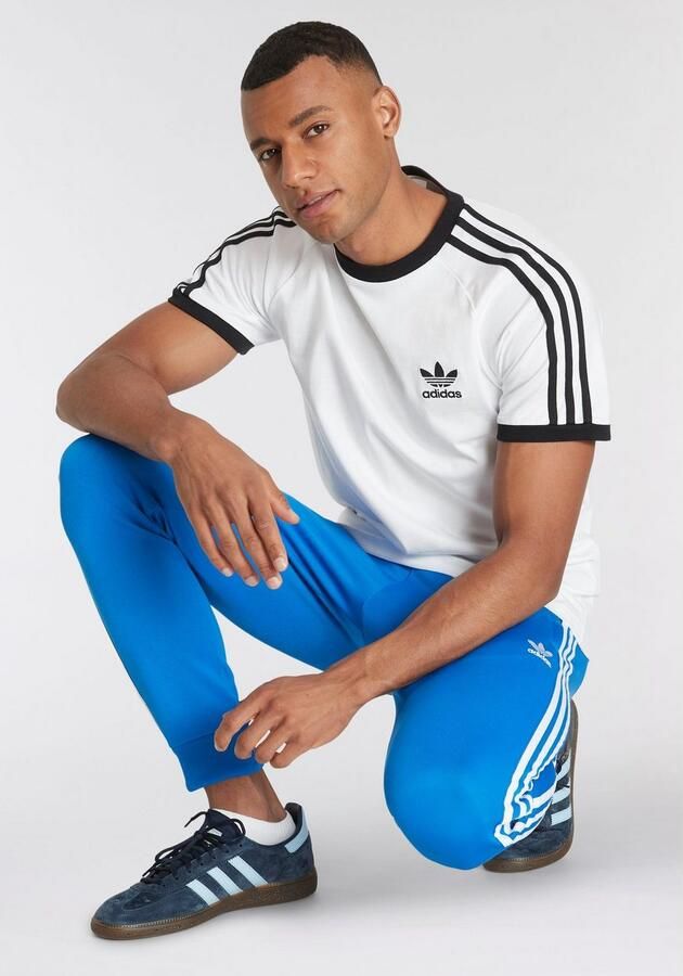 Adidas Originals 3-Streifen T-Shirt Men T-Shirts & Polo's zwart Maat XL Kleding - Foto 9