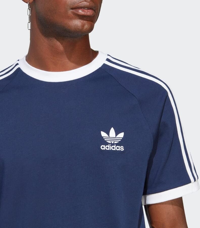 Adidas Adicolor Classics 3-Stripes T-shirt Night Indigo- Heren Night Indigo