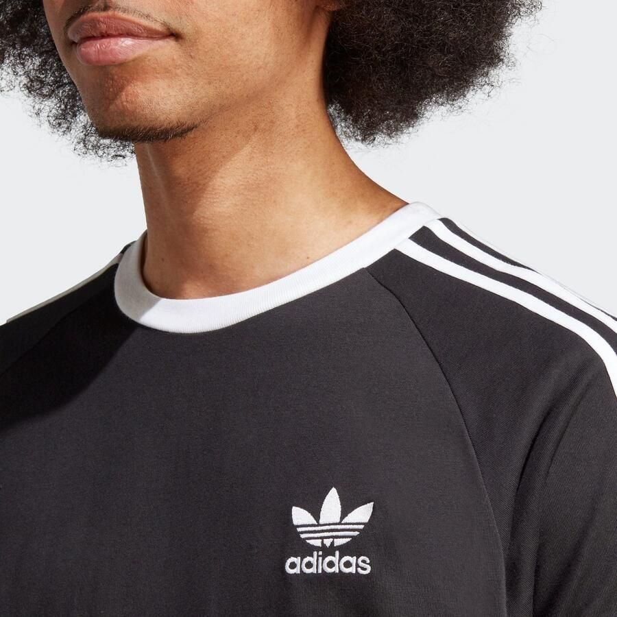 Adidas Originals Adicolor 3-stripes T-shirt T-shirts Kleding black maat: XXL beschikbare maaten:S L XL XXL