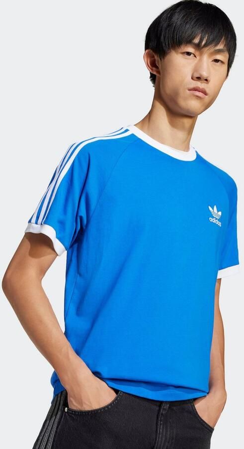 Adidas Originals T-shirt met labelstitching model '3-STRIPES' - Foto 4