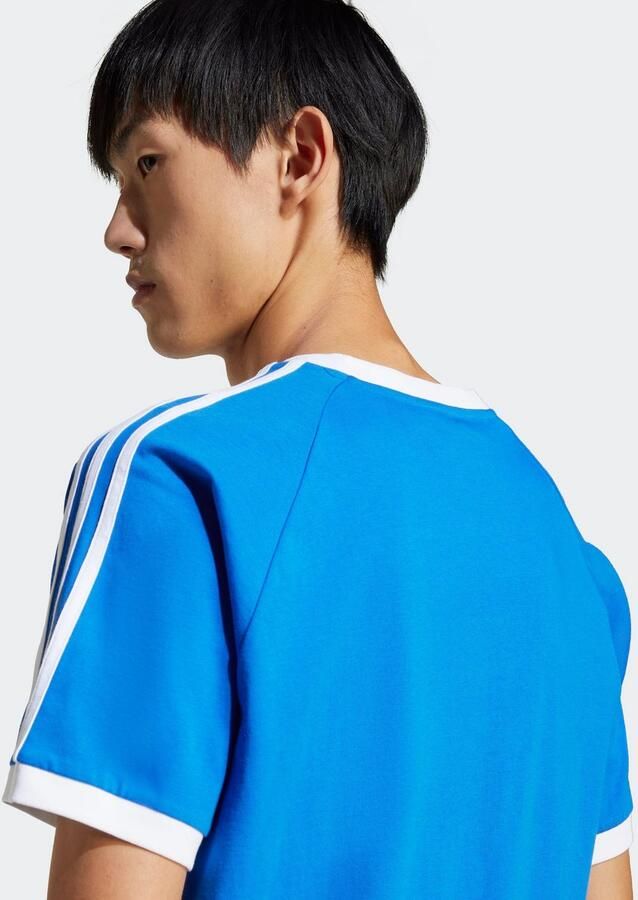 Adidas Originals T-shirt met labelstitching model '3-STRIPES' - Foto 2