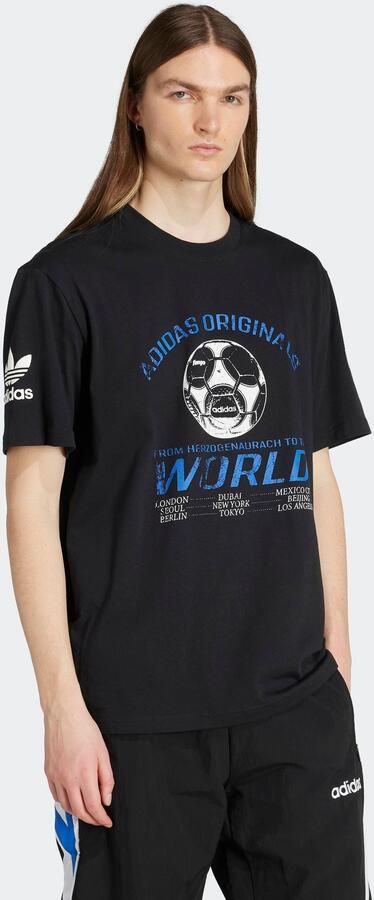 Adidas Originals 90s Football Tee Men T-Shirts & Polo's zwart Maat XL Kleding - Foto 8