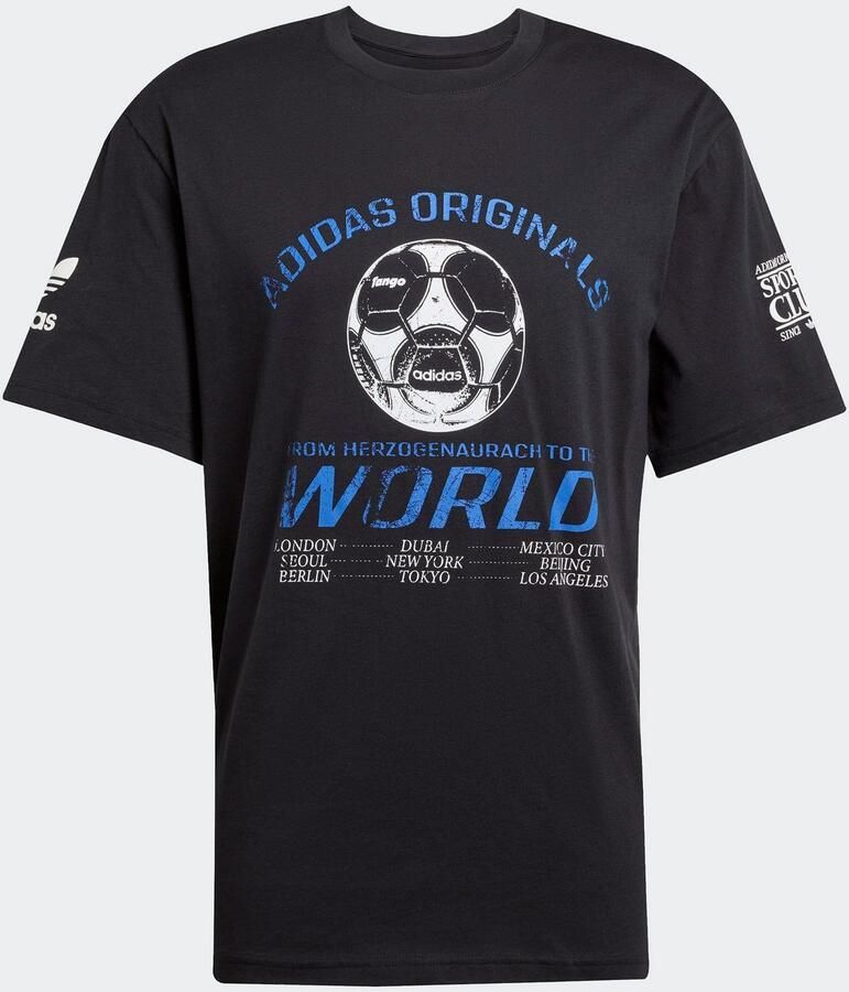 Adidas Originals 90s Football Tee Men T-Shirts & Polo's zwart Maat XL Kleding - Foto 3