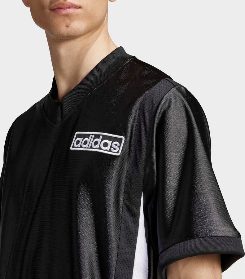 Adidas Originals T-shirt met labelstitching model 'ADIBREAK'