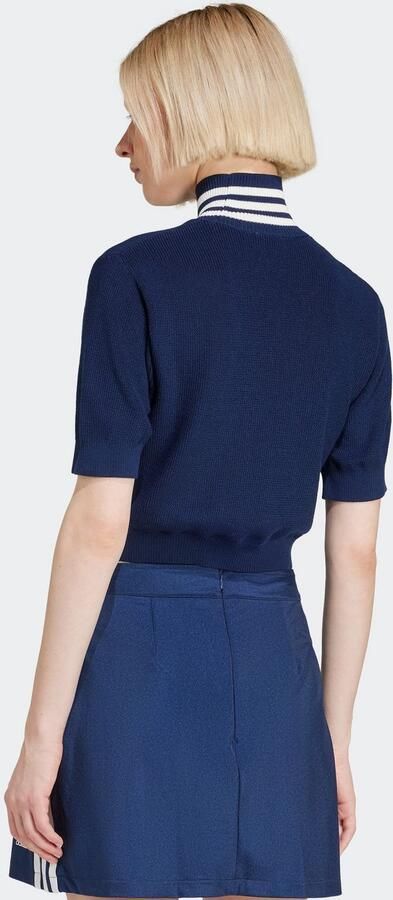 Adidas Originals T-shirt CROP TURTLENECK - Foto 4
