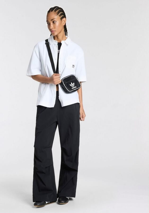 Adidas Originals Technische broek met logo Black Dames