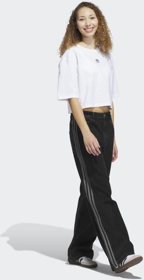 Adidas Originals Essentials Crop T-Shirt Wo T-Shirts & Polo's wit Maat XS Kleding - Foto 9