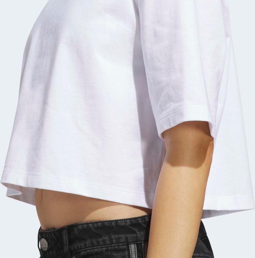 Adidas Originals Essentials Crop T-Shirt Wo T-Shirts & Polo's wit Maat XS Kleding