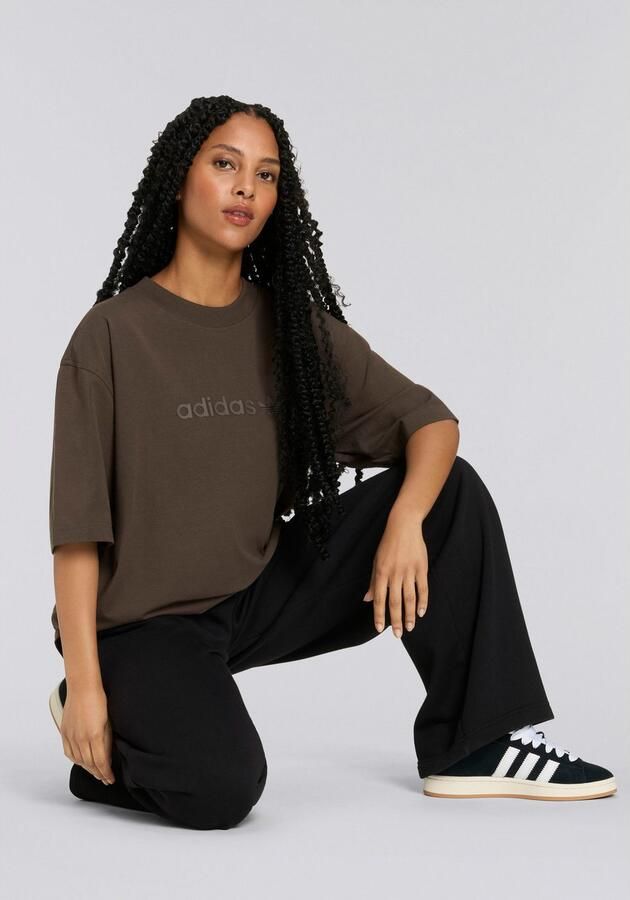 Adidas Originals T-shirt ESS LIN TEE OS Oversize-pasvorm casual stijl - Foto 4