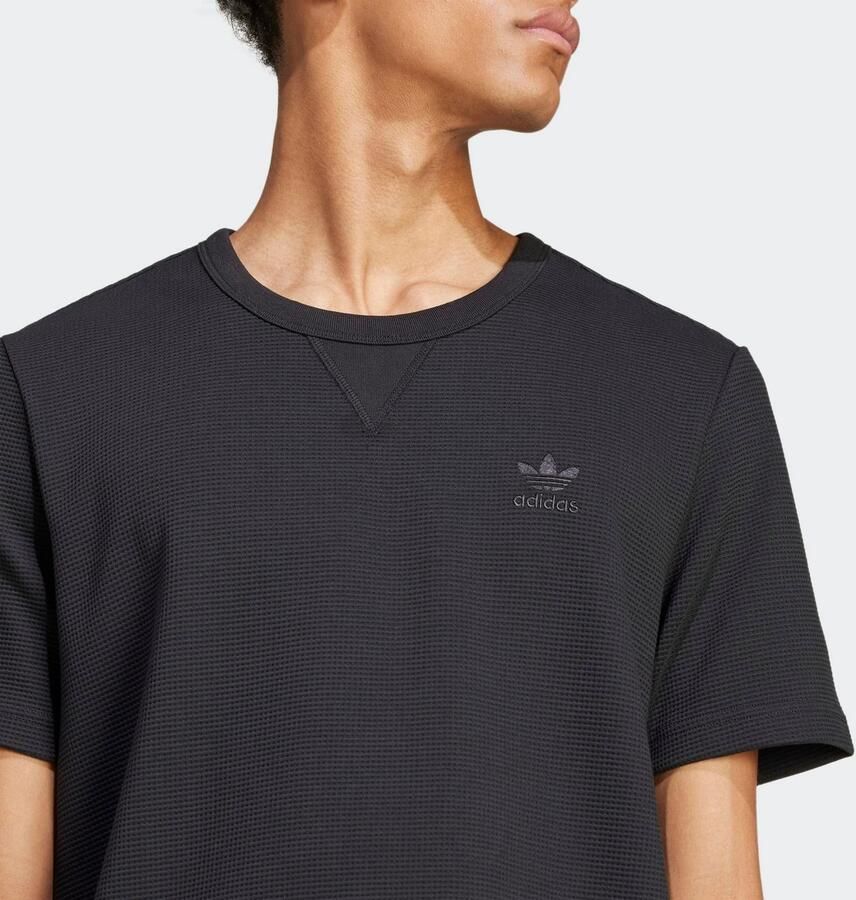 Adidas Originals Waffle T-Shirt Zwart- Heren Zwart