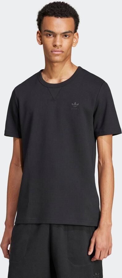 Adidas Originals Waffle T-Shirt Zwart- Heren Zwart - Foto 5