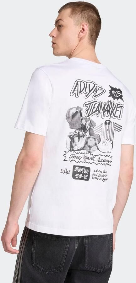 Adidas Originals T-shirt GRAPHIC LO SS T - Foto 5