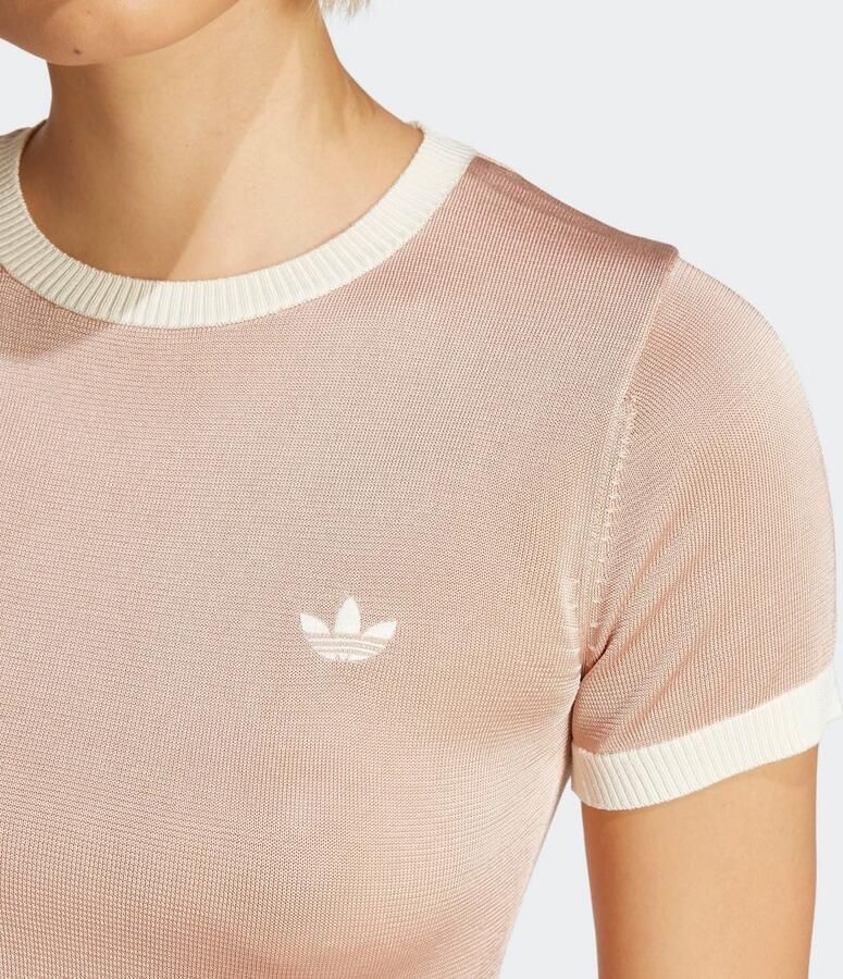 Adidas Originals T-shirt KNITTED 3S TEE - Foto 6