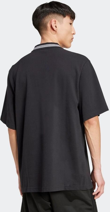 Adidas Originals Loose fit poloshirt met labelstitching - Foto 4