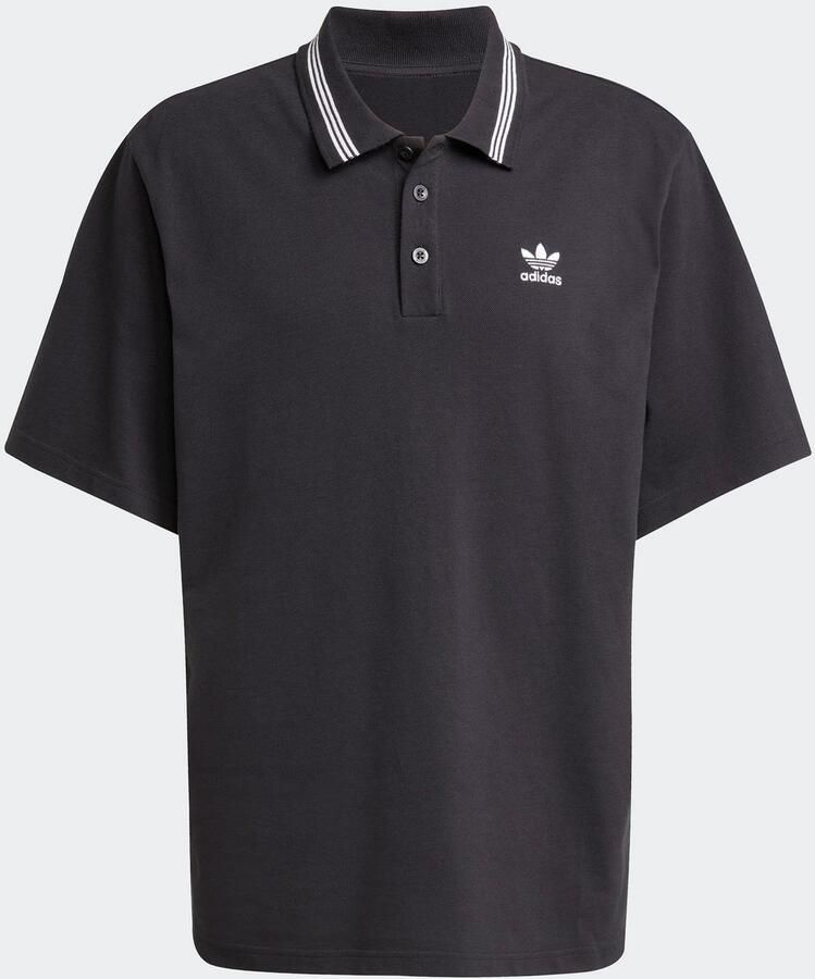 Adidas Originals Loose fit poloshirt met labelstitching - Foto 2