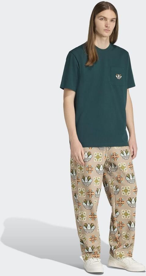 Adidas Originals T-shirt met borstzak en labelstitching - Foto 6