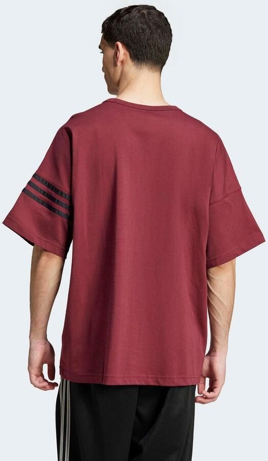 Adidas Originals T-shirt met geribde ronde hals - Foto 5