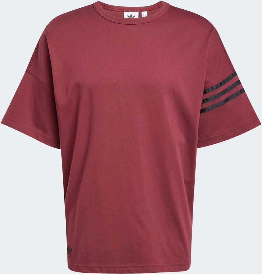 Adidas Originals T-shirt met geribde ronde hals
