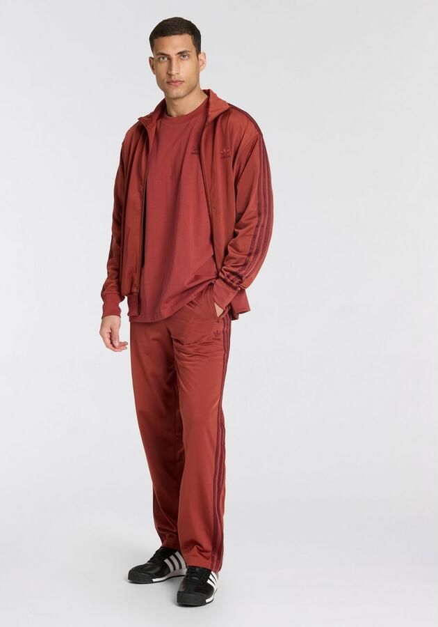 Adidas Originals Oversized 3-Stripes T-Shirt Red- Heren Red - Foto 5