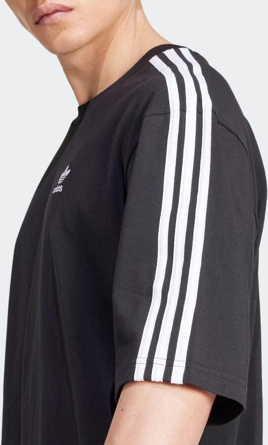 Adidas Originals Adicolor Oversized T-Shirt Zwart- Heren Zwart - Foto 3