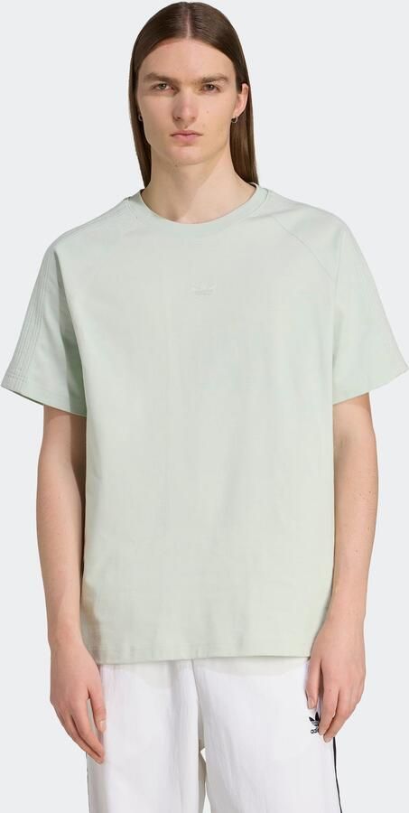 Adidas Originals T-shirt met ronde hals en labelstitching - Foto 5