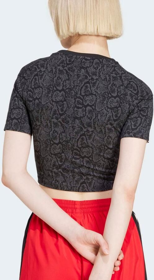 Adidas Originals Snake baby T-shirt Wo T-Shirts & Polo's zwart Maat XS Kleding - Foto 5