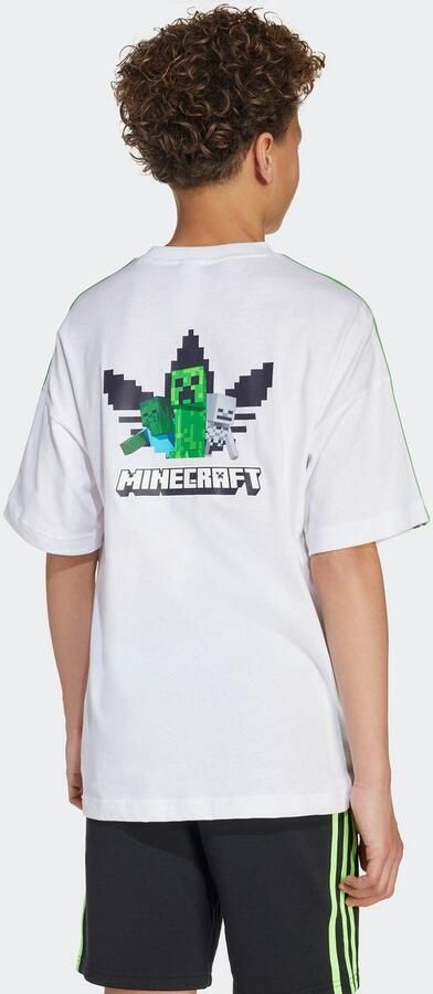 Adidas Originals Graphic Tee Minecraft Unisex T-Shirts wit Kleding - Foto 6