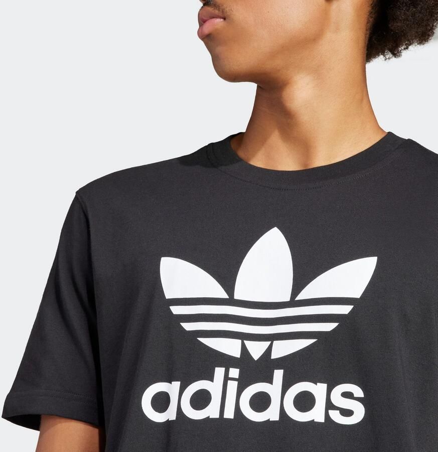Adidas Originals T-shirt TREFOIL T-SHIRT Basic shirt met grote trefoil logoprint
