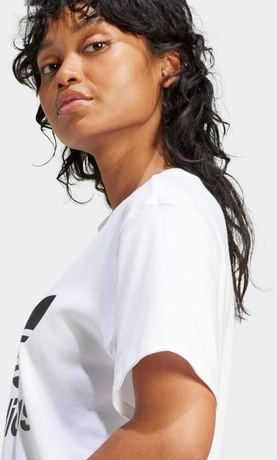 Adidas Originals T-shirt TREFOIL TEE Basic shirt met grote trefoil logoprint - Foto 5